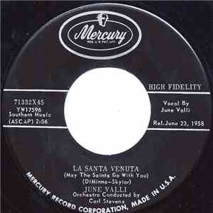 June Valli - La Santa Venuta album