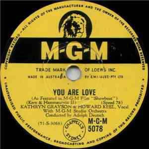 Kathryn Grayson And Howard Keel / William Warfield - You Are Love / Ol' Man River album