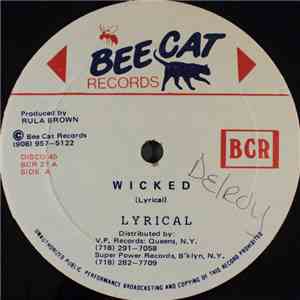 Lyrical / Derrick Parker - Wicked / If You Don't Know Me By Now album