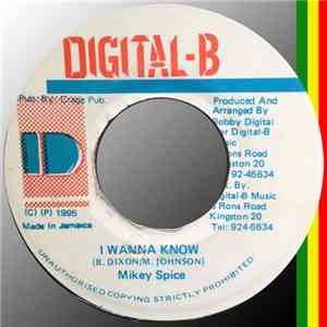 Mikey Spice - I Wanna Know album