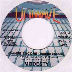 Modesty  - Boogie Encore / Danse Encore (Boogie Encore) album