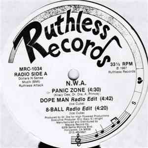 N.W.A. - Panic Zone / Dope Man / 8-Ball album