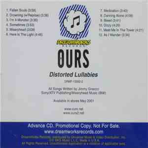 Ours - Distorted Lullabies album