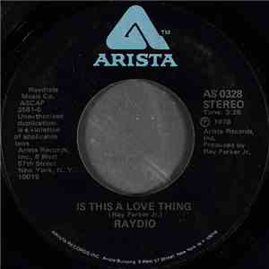 Raydio - Is This A Love Thing album