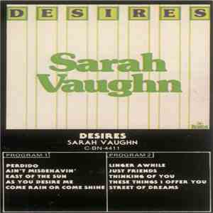 Sarah Vaughn - Desires album