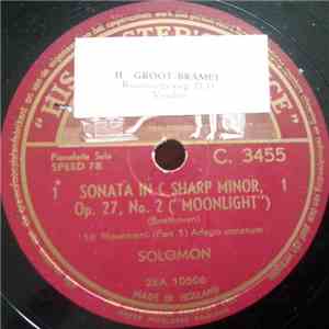 Solomon  - Sonata In C Sharp Minor, Op. 27, No. 2 ("Moonlight") album