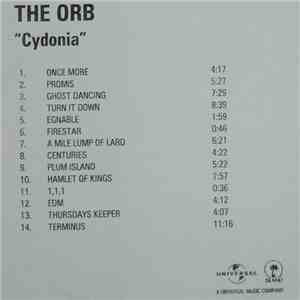 The Orb - Cydonia album