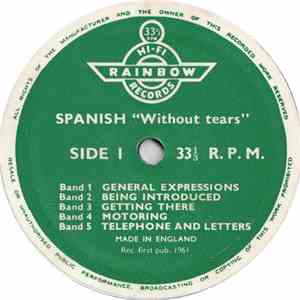 Unknown Artist - Spanish "Without Tears" album