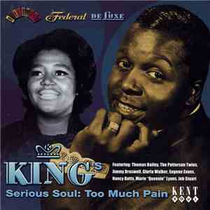 Various - King's Serious Soul: Too Much Pain album