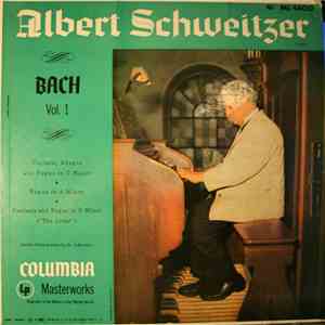 Albert Schweitzer / Bach - Bach Vol. 1 album