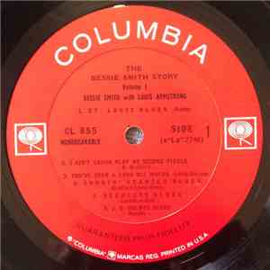 Bessie Smith With Louis Armstrong - The Bessie Smith Story - Vol.1 album