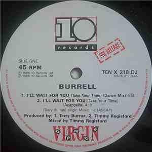 Burrell - I'll Wait For You (Take Your Time) album