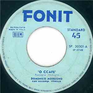 Domenico Modugno Con Accomp. Ritmico - 'O Ccafe' album