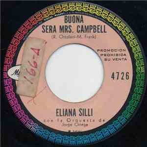 Eliana Silli Con La Orquesta De Jorge Ortega - Buona Sera Mrs. Campbell album