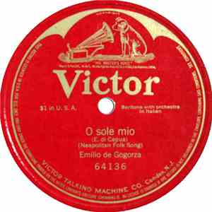 Emilio De Gogorza - O Sole Mio album