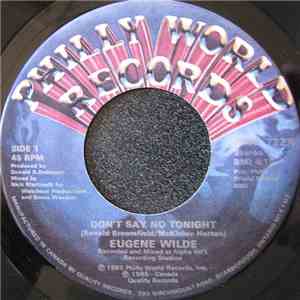 Eugene Wilde - Don't Say No Tonight album