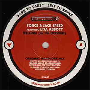 Force & Jack Speed Featuring Lisa Abbott - Welcome (To The Sunshine) album