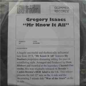 Gregory Isaacs - Mr. Know It All / War Of The Stars album
