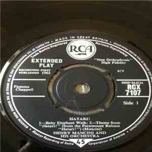 Henry Mancini - Howard Hawk's Hatari! - Music From The Paramount Motion Picture Score album