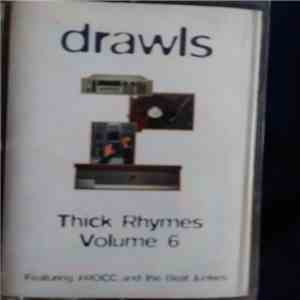 J Rocc - Drawls thick rhymes vol. 6 cassette mixtape album