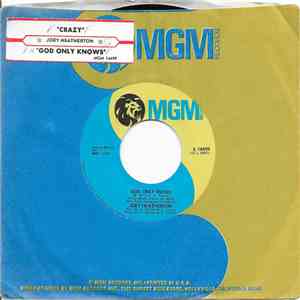Joey Heatherton - Crazy / God Only Knows album