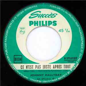 Johnny Hallyday - Ce N'Est Pas Juste Apres Tout album