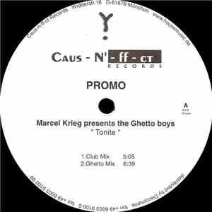 Marcel Krieg Presents The Ghetto Boys  - Tonite album