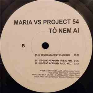 Maria  Vs Project 54 - Tô Nem Ai album