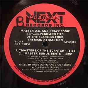 Master O.C. And Krazy Eddie Featuring Peso, Tito  And Main Attraction - Masters Of The Scratch album