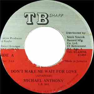Michael Anthony  - Don't Make Me Wait For Love album
