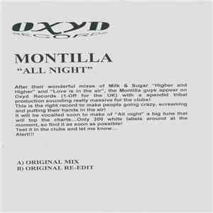 Montilla - All Night album
