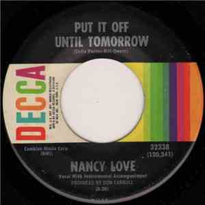 Nancy Love - Put It Off Until Tomorrow / Hangin' On album