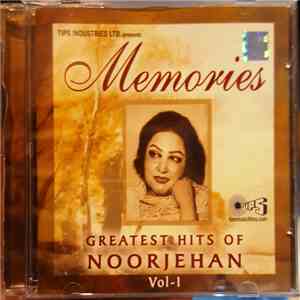 Noor Jehan - Memories: Greatest Hits Of Noor Jehan - Vol. 1 album