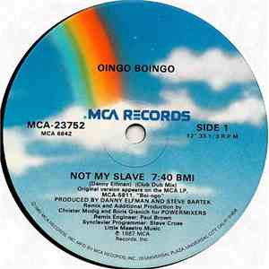 Oingo Boingo - Not My Slave album