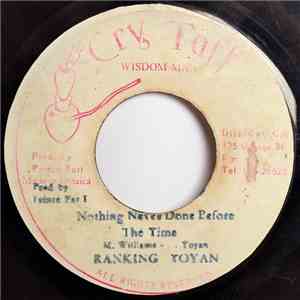 Ranking Toyan - Nothing Never Done Before The Time album