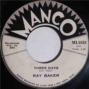 Ray Baker - Three Days / A Woman's Touch album