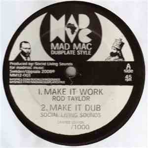 Rod Taylor / Jah Zebi / Social Living Sounds - Make It Work / Power Of The Trinity album