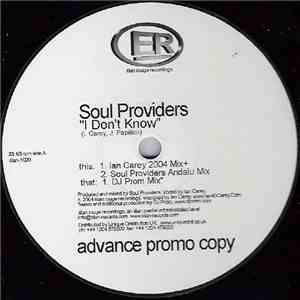 Soul Providers - I Don't Know album