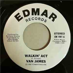 Van James - Walkin' Act / The Broken Mind Of A Broken Man album