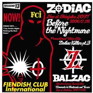 Zodiac  / Balzac - Before The Nightmare album