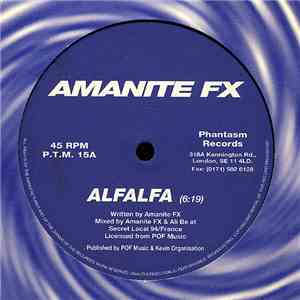 Amanite FX - Alfalfa / No Nuclear Mushrooms! album