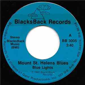 Blue Lights - Mount St. Helens Blues / Ann album