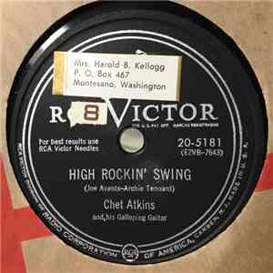 Chet Atkins and his Galloping Guitar - High Rockin' Swing / Fig Leaf Rag album