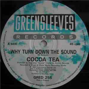 Cocoa Tea - Why Turn Down The Sound album