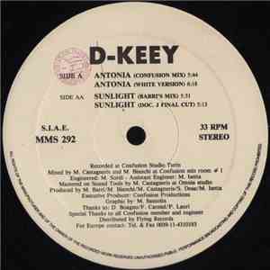 D-Keey - Antonia / Sunlight album