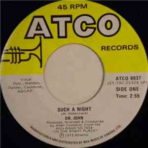 Dr. John - Such A Night / Cold Cold Cold album