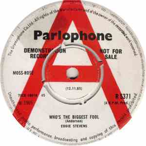Eddie Stevens - Who's The Biggest Fool album