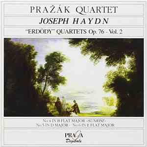 Haydn, Prazak Quartet - Erdödy Quartets, Op.76 Vol.2 album