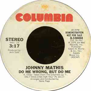 Johnny Mathis - Do Me Wrong, But Do Me album