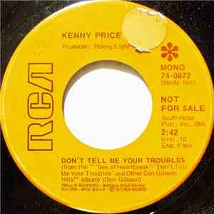 Kenny Price - Don't Tell Me Your Troubles album